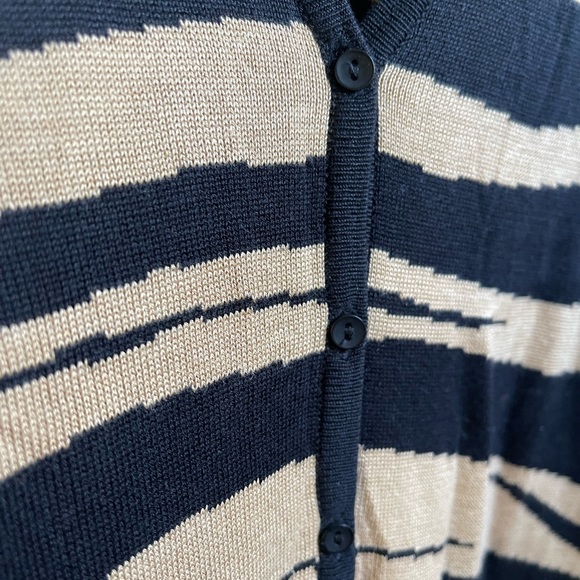 Biline Silk Button Cardigan - Picture 3 of 3